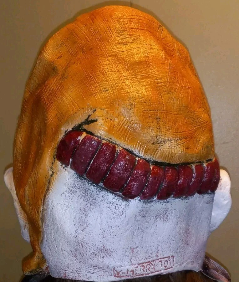 Insano The Clown Scary Latex Mask for Halloween Or Cosplay Adults X Merry Toy - Image 3 of 3