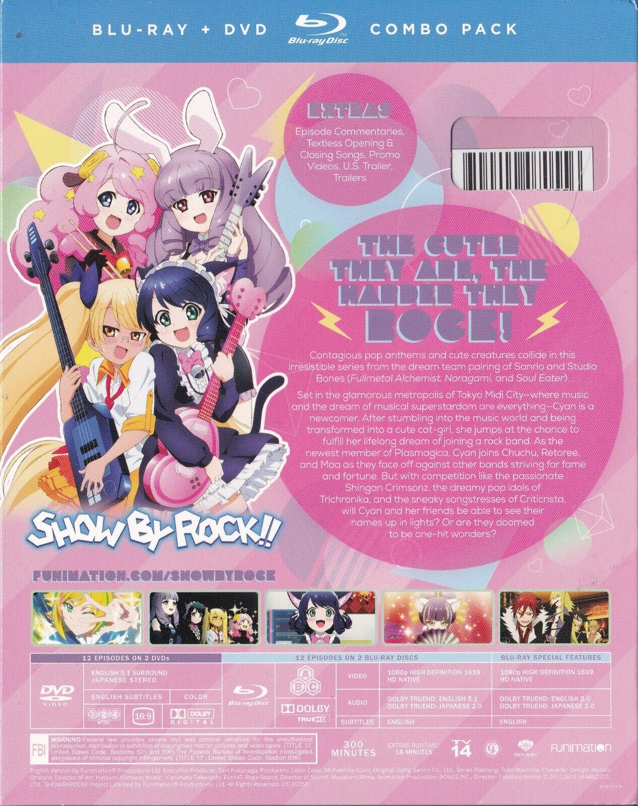 Show By Rock!!: Complete Series Blu-ray