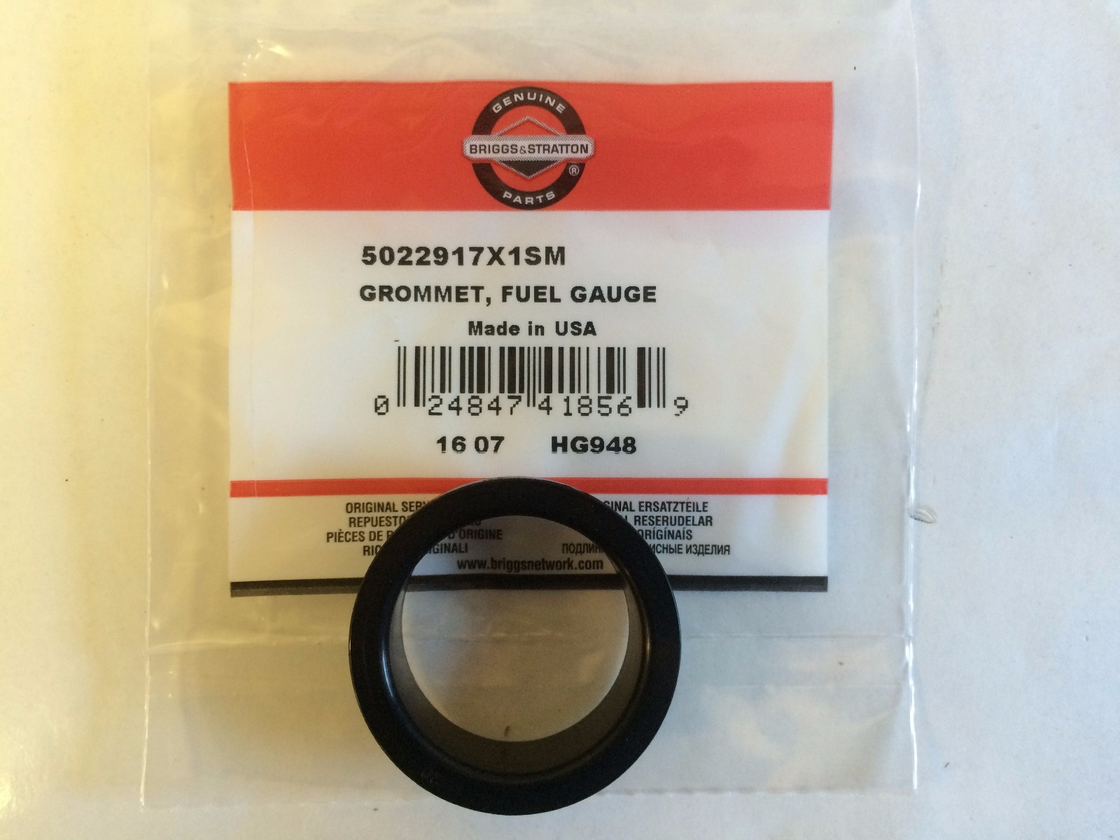 New OEM Simplicity Ferris Fuel Gauge Grommet 5022917X1 fits many Models