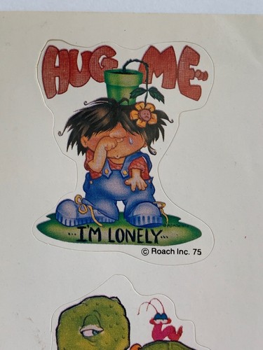 Vintage 1970’s ROACH Inc Funny Sayings Stickers - 1 Sheet - Picture 2 of 7