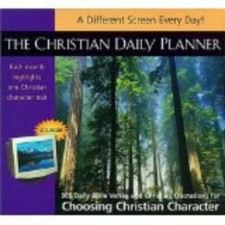 The Christian Daily Planner Choosing Christian Character PC CD Bible verses tool