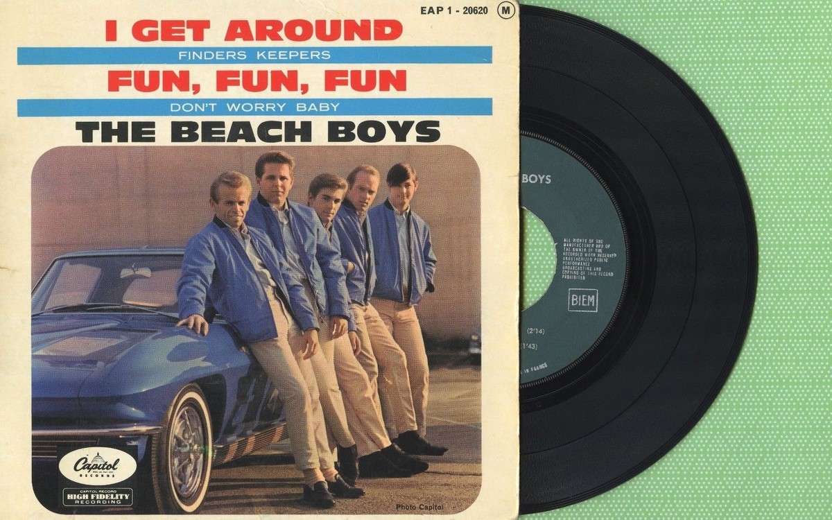 THE BEACH BOYS / I Get Around / CAPITOL EAP 1-20620 Pressing