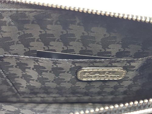 Karl Lagerfeld Clutch Tasche silber metallic Ikonik neu OVP Stoffbeutel - Imagen 7 de 9