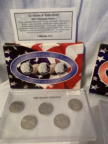 2002 P, D, Platnium Gold Set COA - Picture 2 of 5