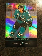 2019-20 UPPER DECK TIM HORTONS LOGAN COUTURE Hockey Card #82 San Jose Sharks