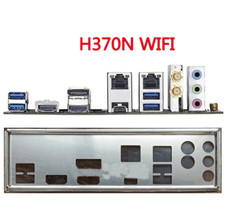 OEM I/O IO shield Backplate For GIGABYTE H370N WIFI Motherboard Rear Baffle