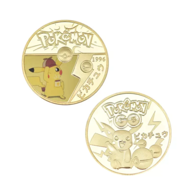 1996 Pokemon Coin Challenge Coin #8 of 10 Great Starter Coin for
