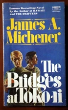 The Bridges at Toko-Ri by James A. Michener 1973 Vintage Fawcett Crest Paperback