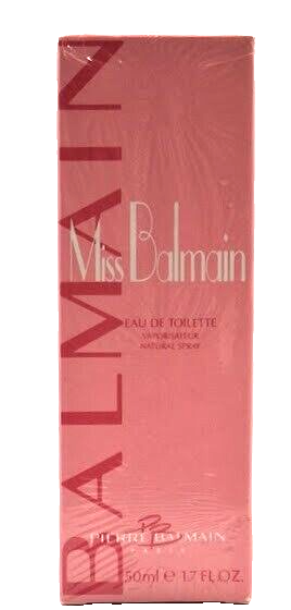 ❤️MISS BALMAIN Eau de Toilette,Spray, 50ml ,HARD TO FIND