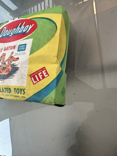 Juguete inflable Doughboy Industries Jolly Gator 236 - ¡Raro de encontrar juguete en caja!! - Imagen 7 de 7