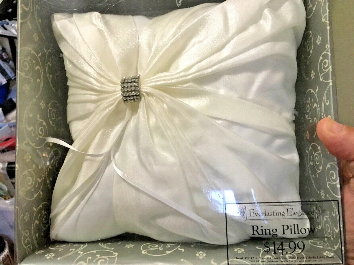 Hobby lobby ring bearer pillow deals
