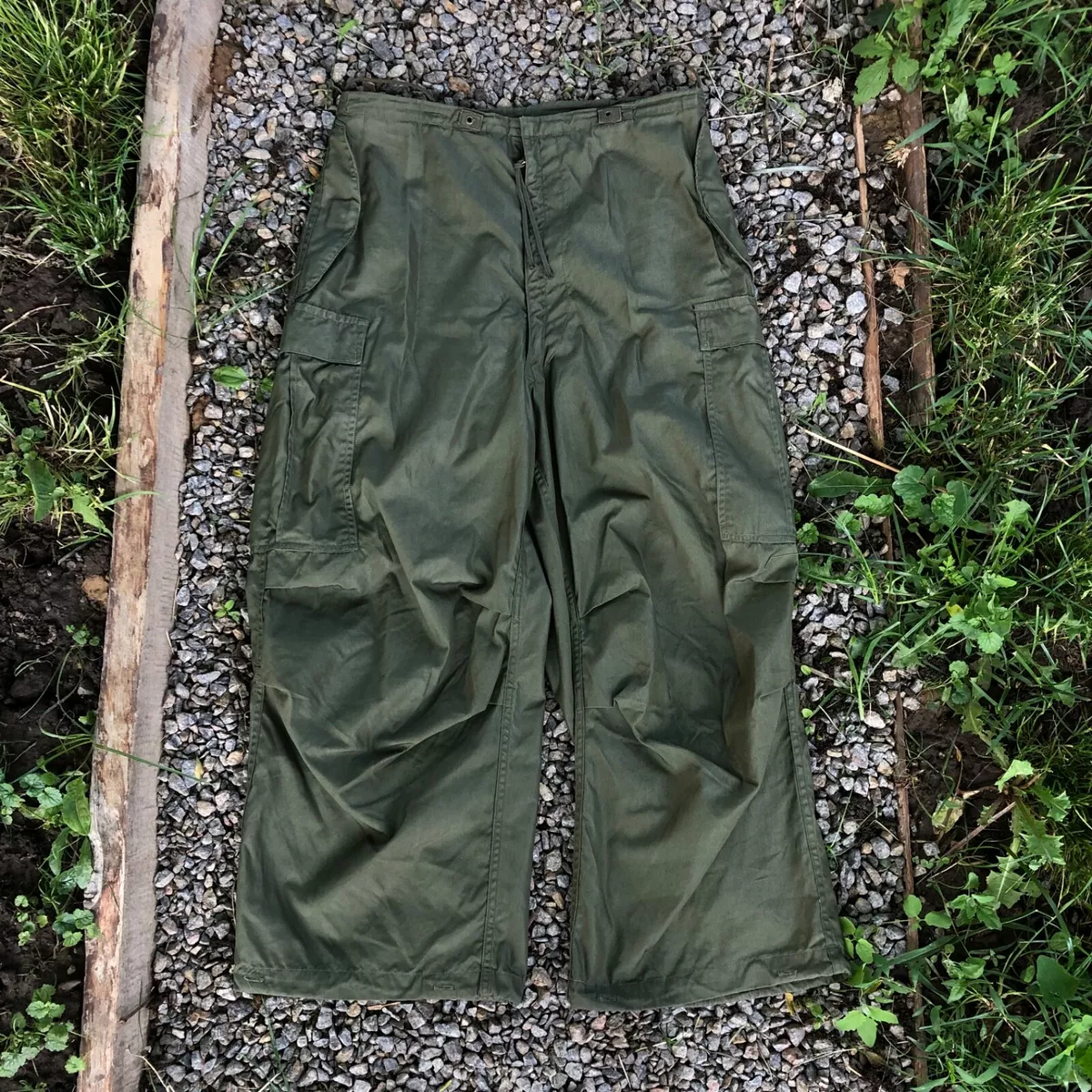 Vintage s US army M Arctic Shell parachute pants