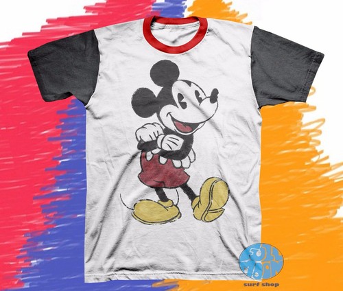 New Disney Colorblock Mickey Mouse 