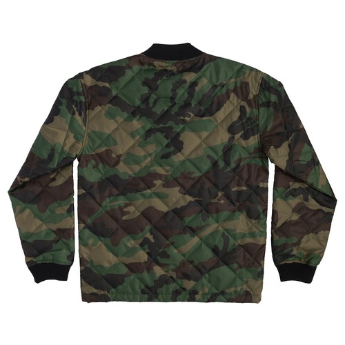 Santa Cruz Flamed Not a Dot Quilted Camo Jacket - Picture 2 of 4