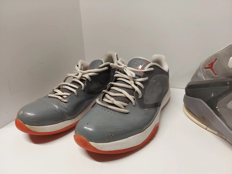 Air Jordan 鞋套装 414759-005 & 509308-008 尺码 11 & 12 二手 — 第 2/4 张图片