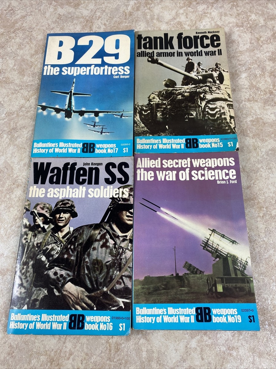 Ballantine's Illustrated History 4冊セット Lot Of 4 Ballantines Illustrated History WWII World War II