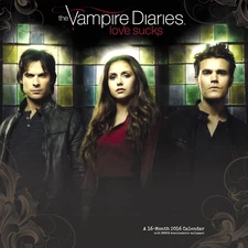 Vampire Diaries 2016 MEAD Calendar Nina Dobrev IAN SOMERHALDER Paul Wesley