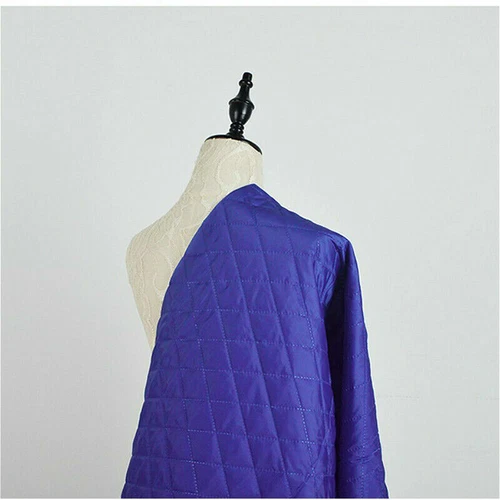 1 Meter Quilted Padded Fabric Lining Cloth Thick Cotton for Coat Jacket Pants - Picture 13 of 37