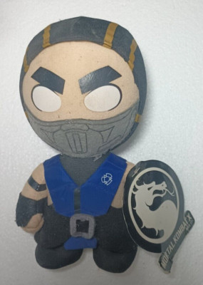 Mezco Toyz Mortal Kombat X Sub-Zero 8'' Plush Stuffed Toy Doll w/ tag