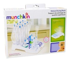 Munchkin Deluxe Bottle Drying Rack Folds Flat For Storage  New  Sealed