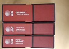 Vintage AT T Personal Computer GW-Basic, Personal Computer 6300  MS-Dos Guide