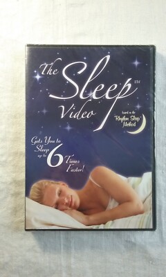 The Sleep Video Based on the Rhythm Sleep Method DVD 2009 New Sealed