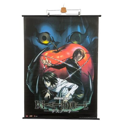Anime Poster Shonen Jump Death Note Fabric Wall Scroll Banner Flag
