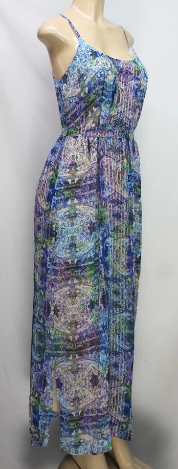 Maxi vestido para mujer Charlie Jade multicolor talla M Foto 4 de 4