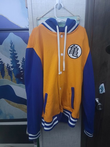 Dragon Ball Z Bird Studio Orange Hoodie 