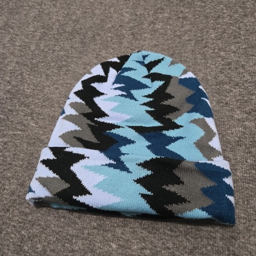 Nike Jordan Kids Beanie Stocking Cap 9A0791-U8G Zig Zag Multi Color $25 - Picture 4 of 4