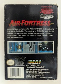 Air Fortress (Nintendo NES) CIB - Tested