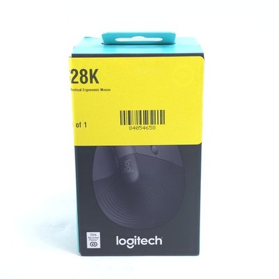 Logitech Lift Bluetooth Wireless Mouse Black Ergonomic 910-006466 Fast Shipping