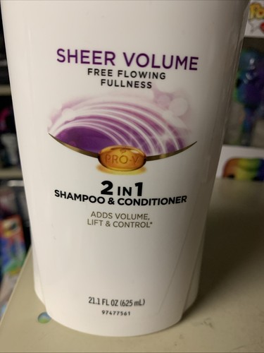 Pantene Pro V Shampoo Sheer Volume Lift Free Flowing Fullness 21.1oz - Picture 3 of 4