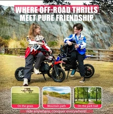 Mini 50CC Gas Dirt Bike DB1 Model 2 Upto 130 Lbs Max 20mph