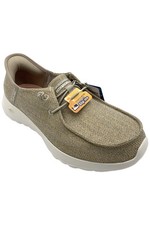 Skechers Women's Slip-ins GO WALK Joy Moc Toe Shoes Fantasia Natural