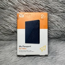 Wd My Passport For Mac 2tb External Hard Drive (mobile Storage, Usb-c Enabled
