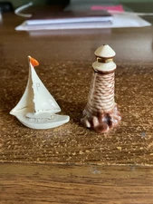 arcadia miniature salt and pepper shakers