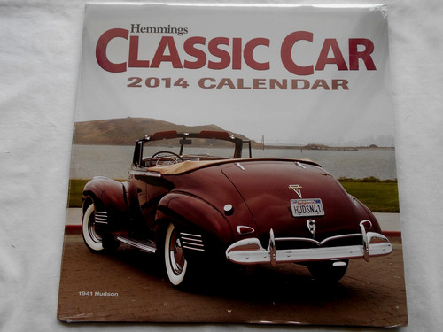 HEMMINGS CLASSIC CAR CALENDAR (WALL CALENDAR) 12 X 12