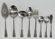 Oneida PATRICK HENRY Set of 8 Serving Pieces Community Stainless Flatware