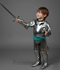 Medieval Kids Steel Armor Suit Child Knight Armor Costume For Roleplay Armor