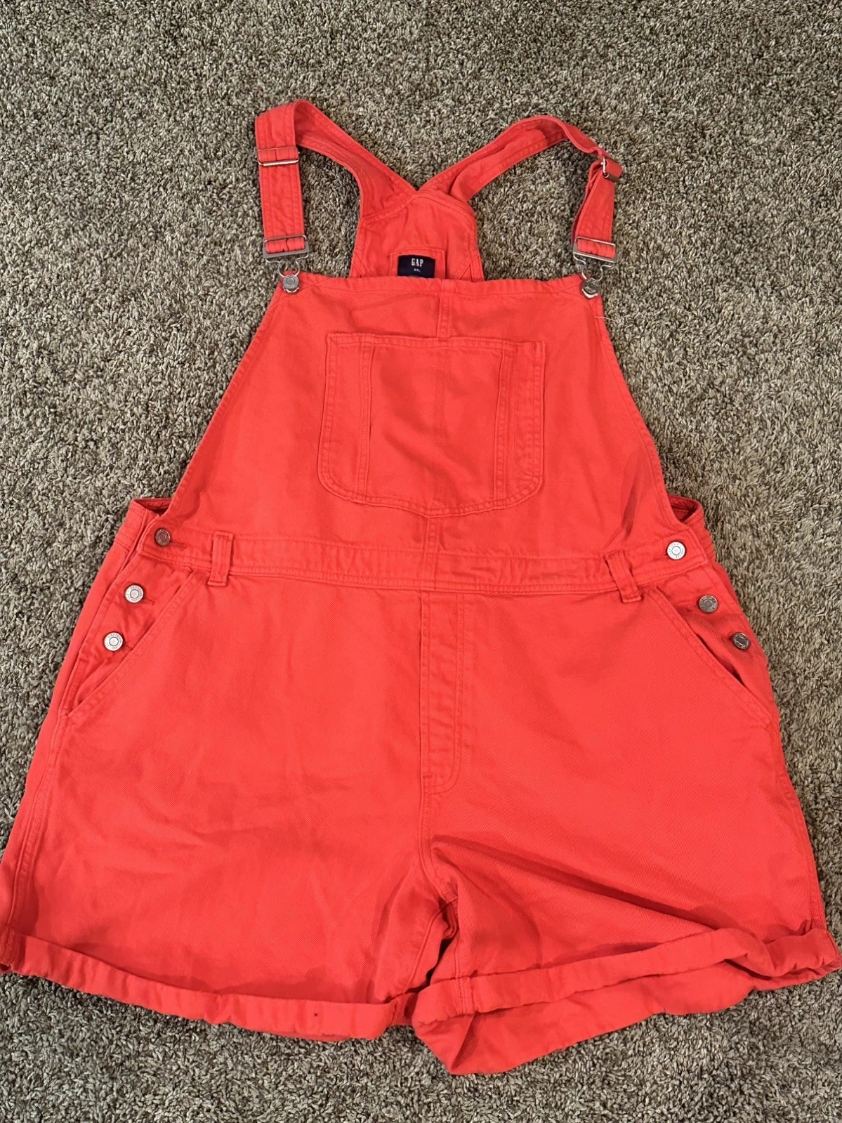 Gap Denim Short Overalls red Women’s XXL
Opens in a new window or tab