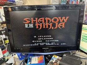 Shadow of the Ninja (Nintendo Entertainment System, 1991) NES CIB COMPLETE