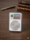 U.S. Mint American Eagle 2021 Silver 1 oz NGC MS 69 Eagle Landing Type 2