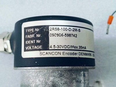 SCANCON 2R58 100 D 2M S 090806 598742  ROTARY ENCODER 5 VDC