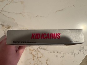 Kid Icarus - Nintendo NES Box Only -Hangtab 1st Print in original Cellophane