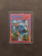 2026 Topps Heritage #192 Seth Lugo Pink Sparkle Kansas City Royals