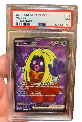 2023 Pokémon Mew En Jynx Ex Ultra Rare PSA 7 POP 25!!!