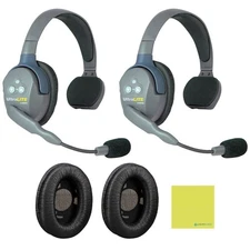 Liquid Audio Eartec Ultralite Full Duplex Wireless Headset Communication - 2 ...