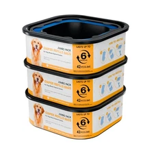 42FT Jumbo Square Refills Disposal Bags Refill Compatible with Pe.t Dogs Gen....