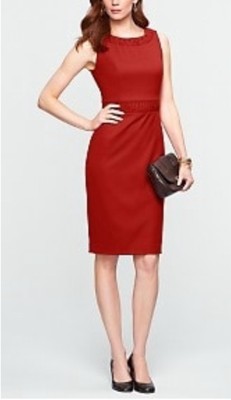 Talbots Sheath Dress 14 Dark Orange Stretch Career Church Sleeveless NEW $169 | eBay Talbots Sheath Dress 14 Dark Orange Stretch Career Church Sleeveless NEW $169 | eBay